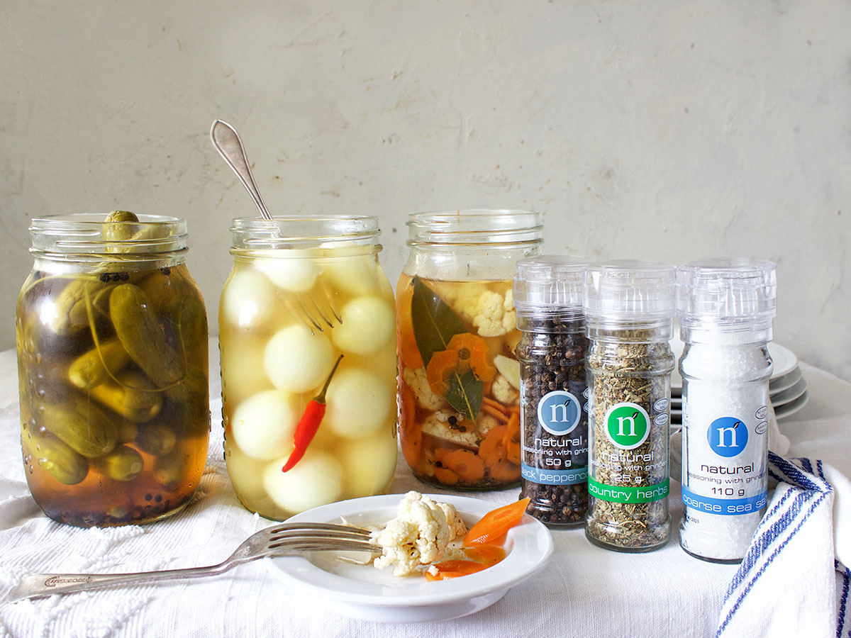 Mastering home-made pickles